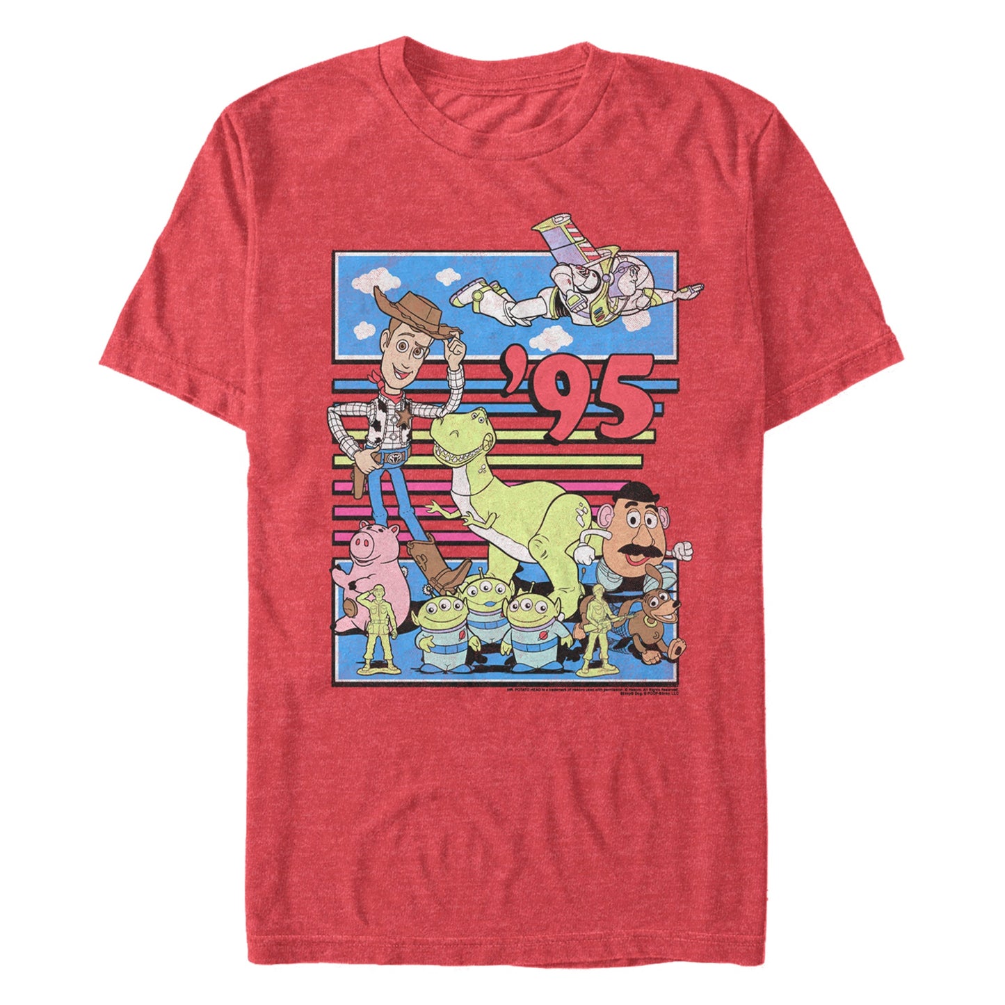 Disney Fast Toys Mens T Shirt