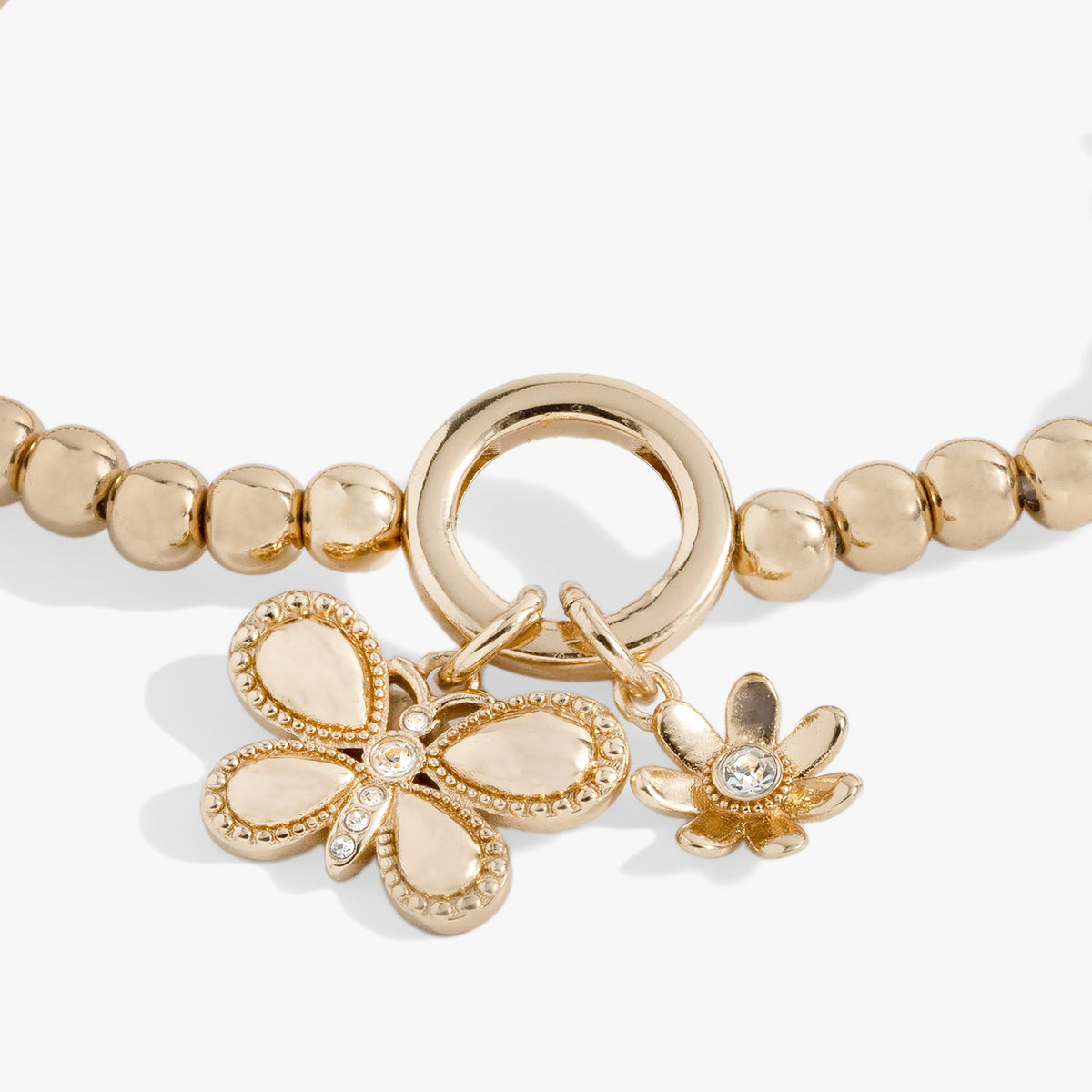 Puffy Butterfly Stretch Bracelet