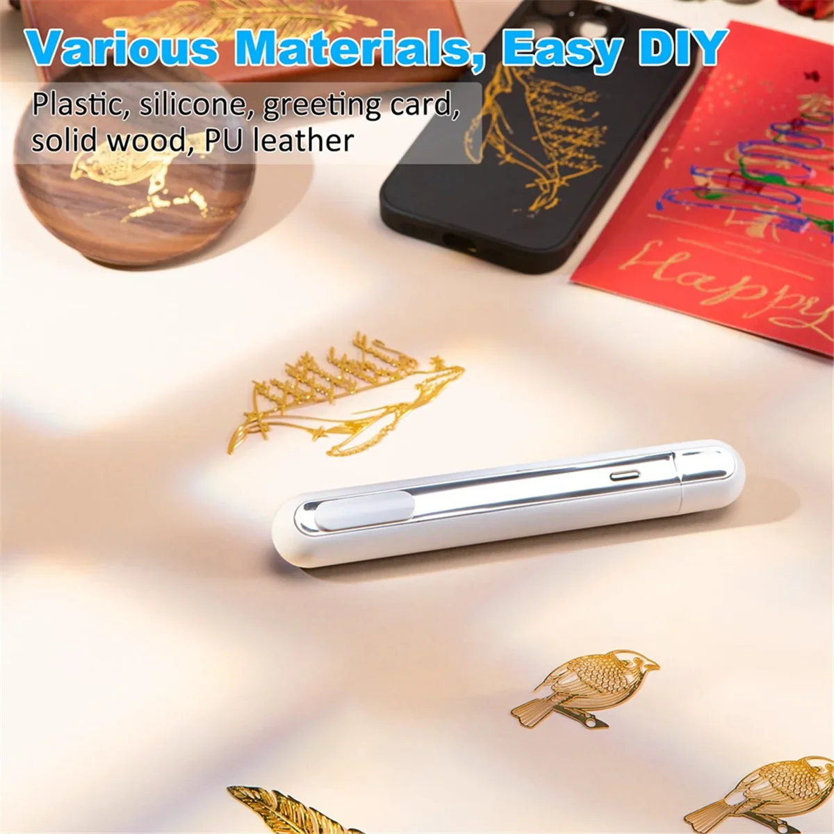 Stylish Mini Heat Press,Small Heat Press Machine,Cordless Heat Press,Heat Press Machine for DIY Heating Transfer Projects B