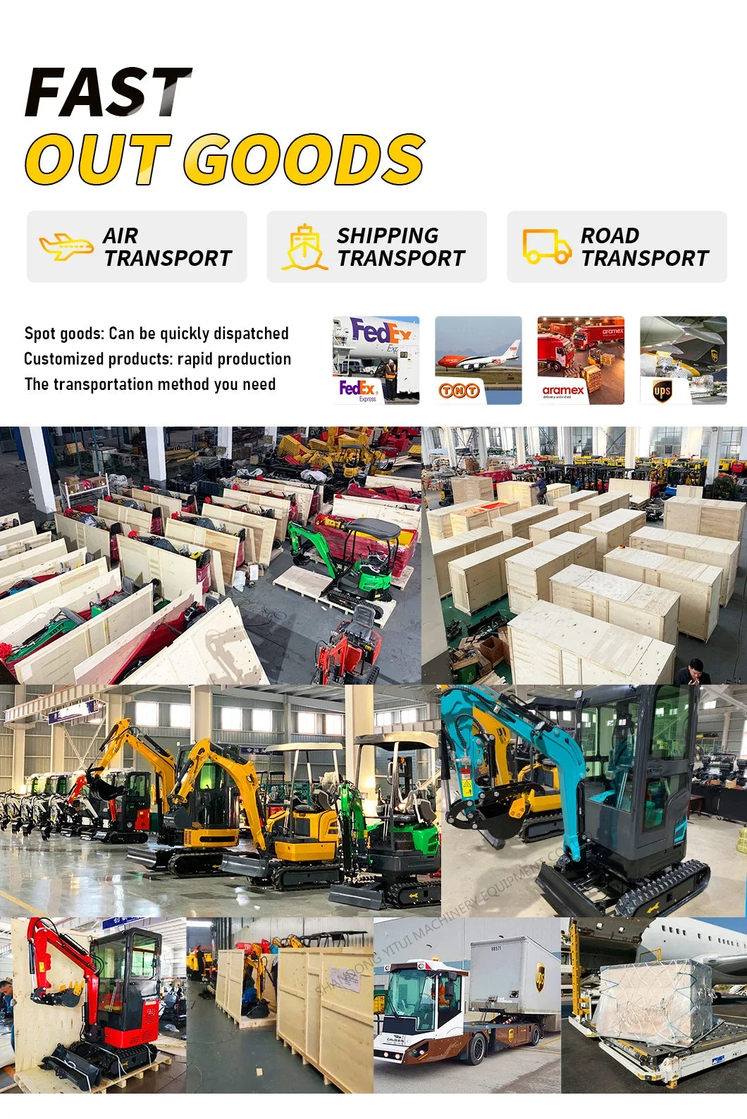 Customized 1.5ton Micro Mini Excavator Quick Start Stable Power Output Custom Color For Greenhouse & Small Farm Construction