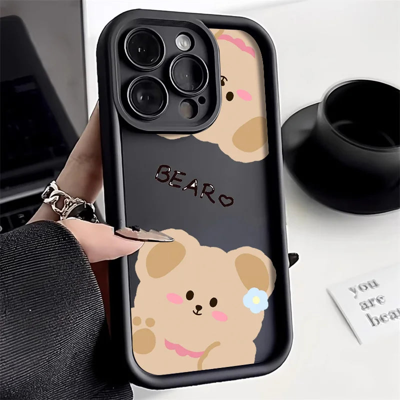 Cute Cartoon Bear Phone Case