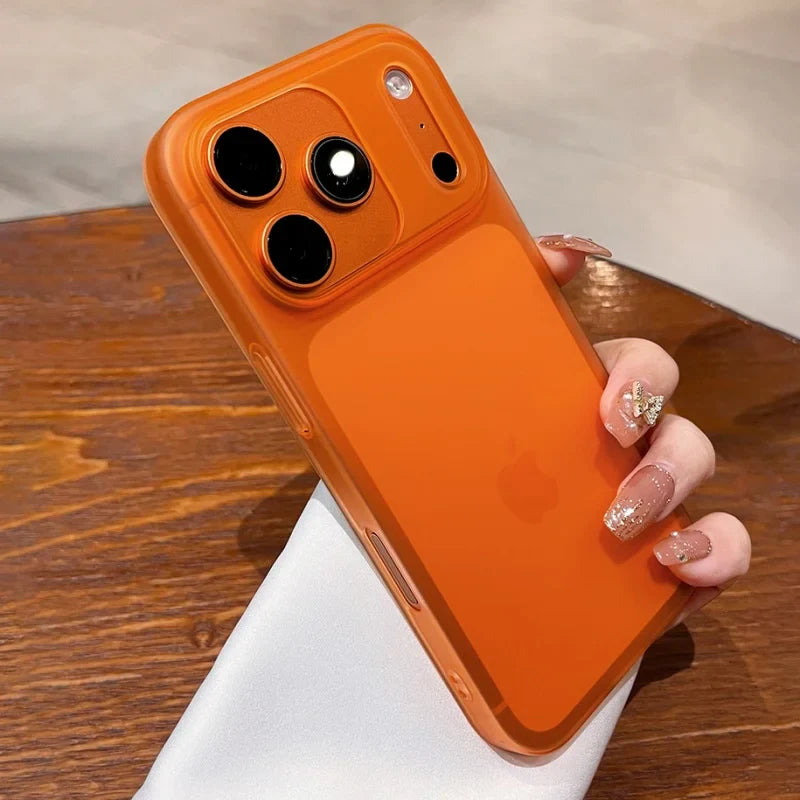 Official Matte Translucent Phone Case For iPhone