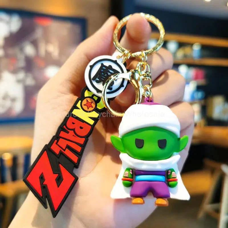 Dragon Ball Z Key Chains Anime Series Car Pendant Keyring Kids Accessories Gifts