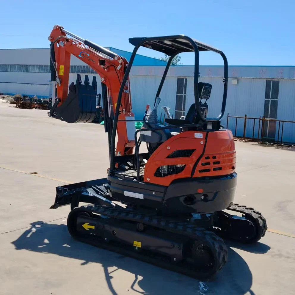 Mini Excavator 2 ton 2.5 ton Free Shipping CE Mini Bagger Mini Digger Kubota Engine Customized Crawler Farm Excavators Garden