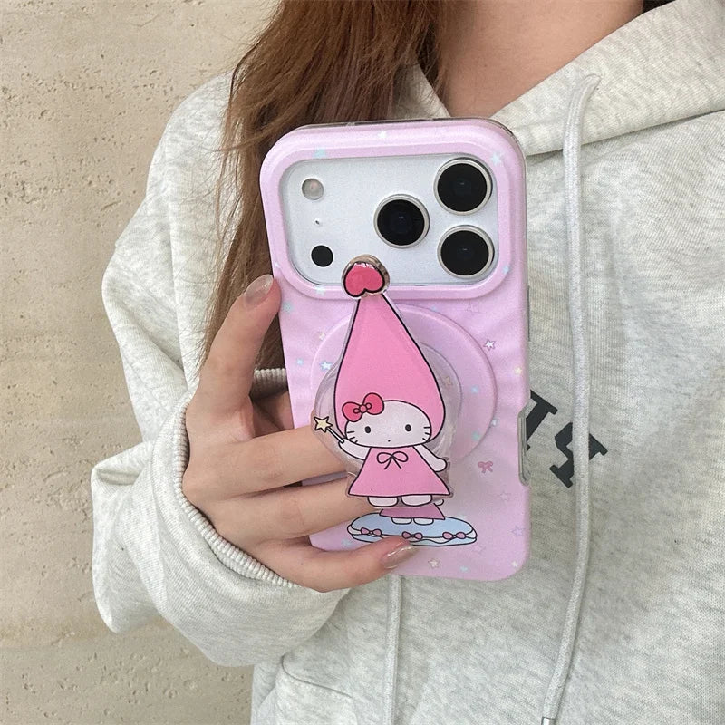 Fashion Cute Star Hellokitty Phone Case For iPhone