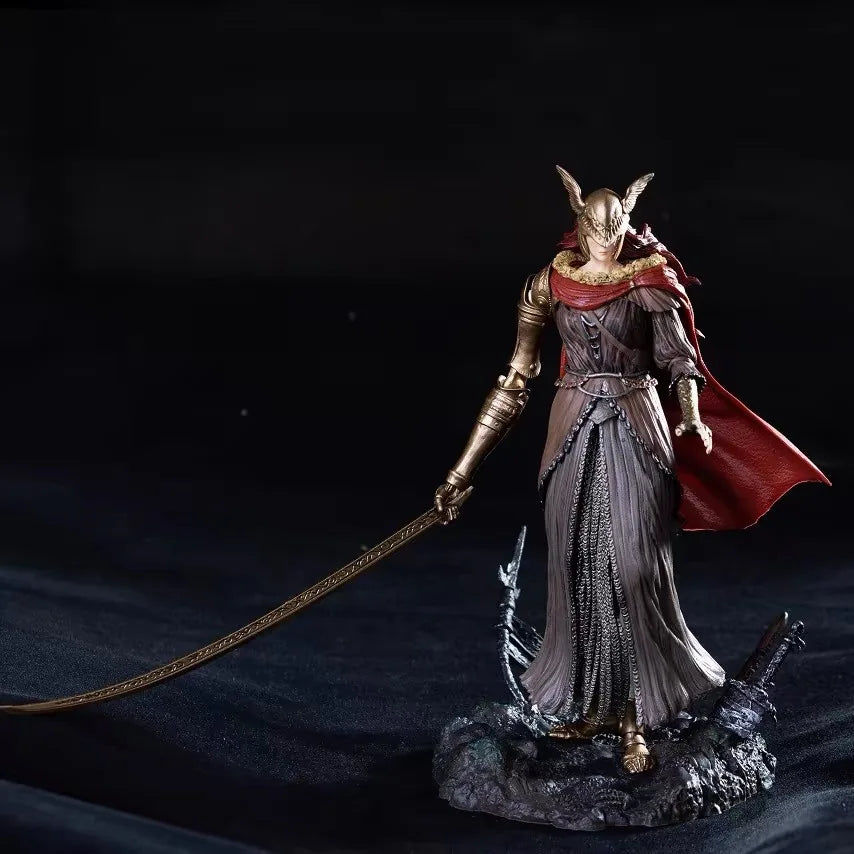 Malenia Blade of Miquella Anime Figure, ELDEN RING Valkyrie Figurine PVC Statue 24 CM