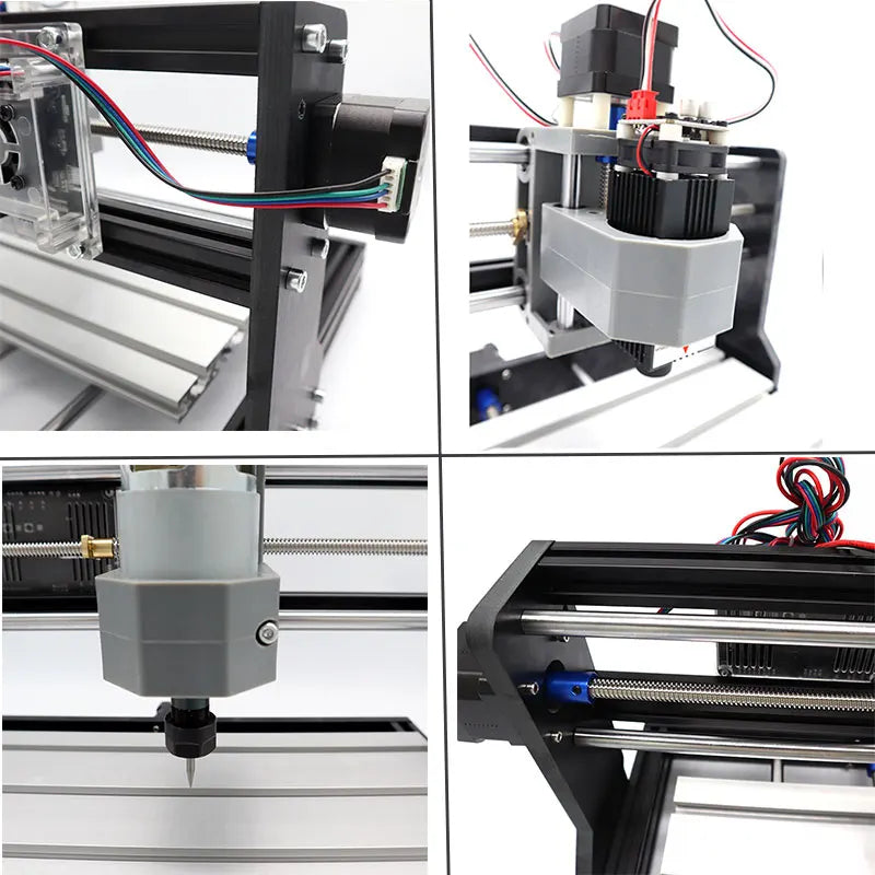 CNC Router 3018 Upgrade Mini CNC Milling Machine with GRBL 1.1 ER11 3 Axis Controller with Offline for Wood Engraving