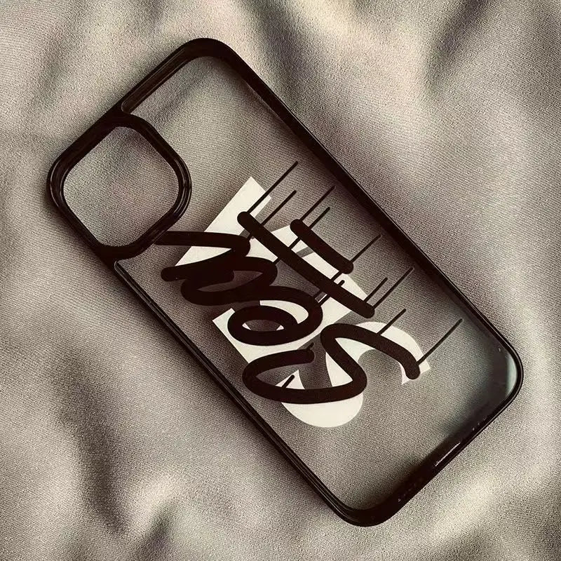 Trendy Brand Creative Transparent Phone Case