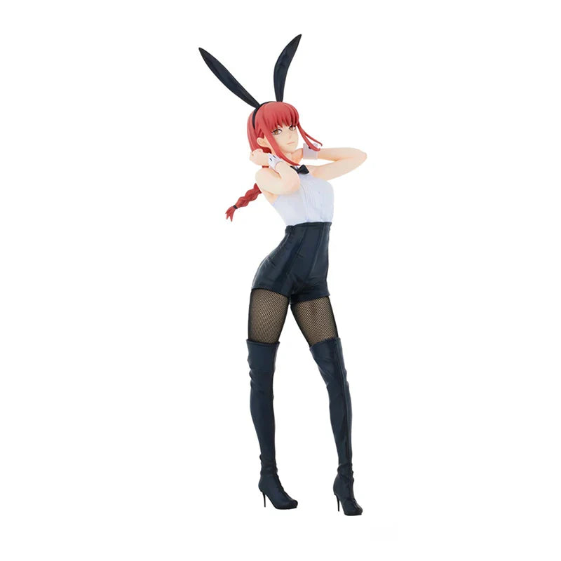MAKIMA Anime Figure, Chainsaw Man Action Figurines PVC Statue 25 CM