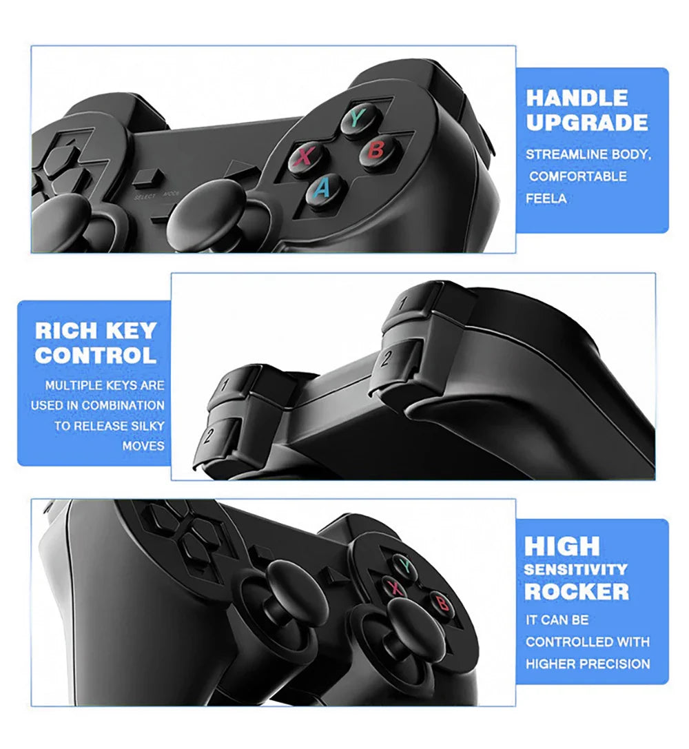20000 Games Video Game Console – 4K Retro Portable TV Game Stick