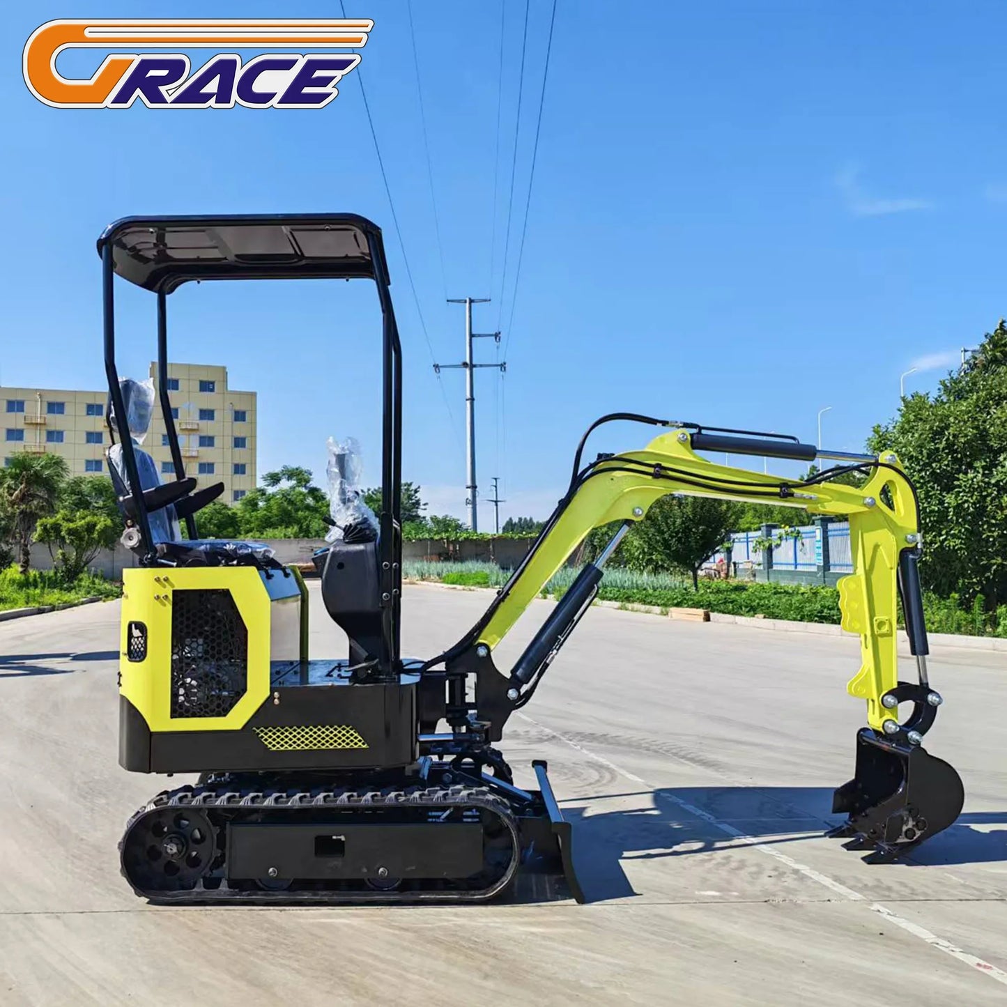Hot sale 1.8 Ton Mini Excavator Minibagger Kubota Engine Digger Excavator Mini Pelle Chinese Cheap Small Excavator Machine