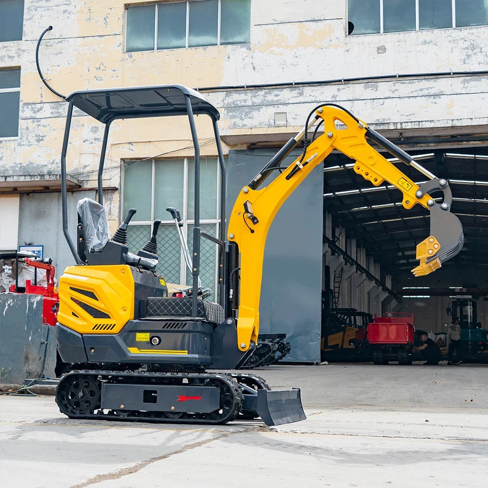 Customized 1.5ton Micro Mini Excavator Quick Start Stable Power Output Custom Color For Greenhouse & Small Farm Construction