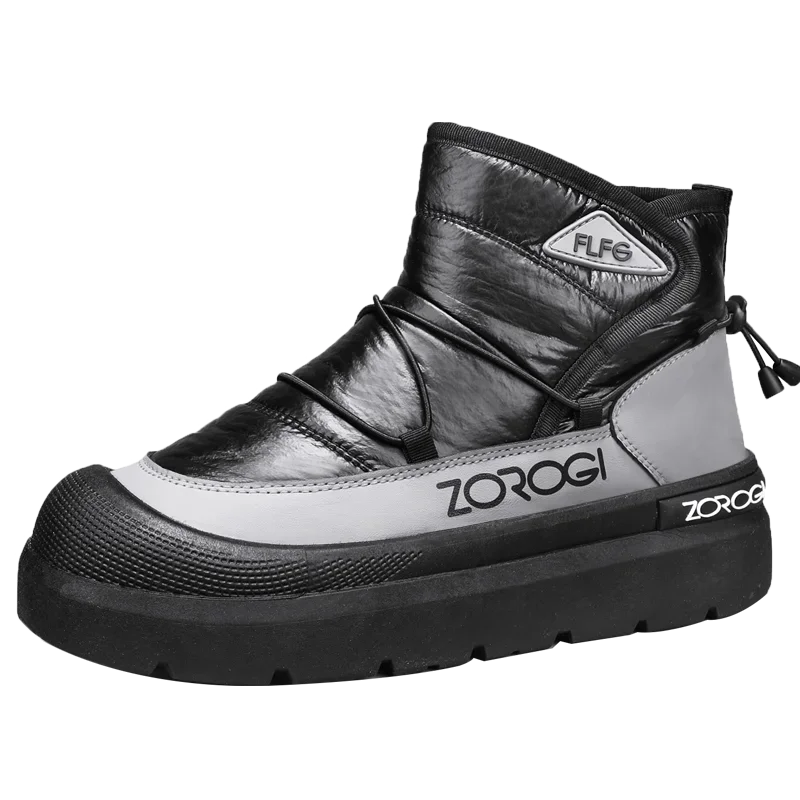 Mens Winter Ankle Boots – Warm Durable Outdoor Shoes