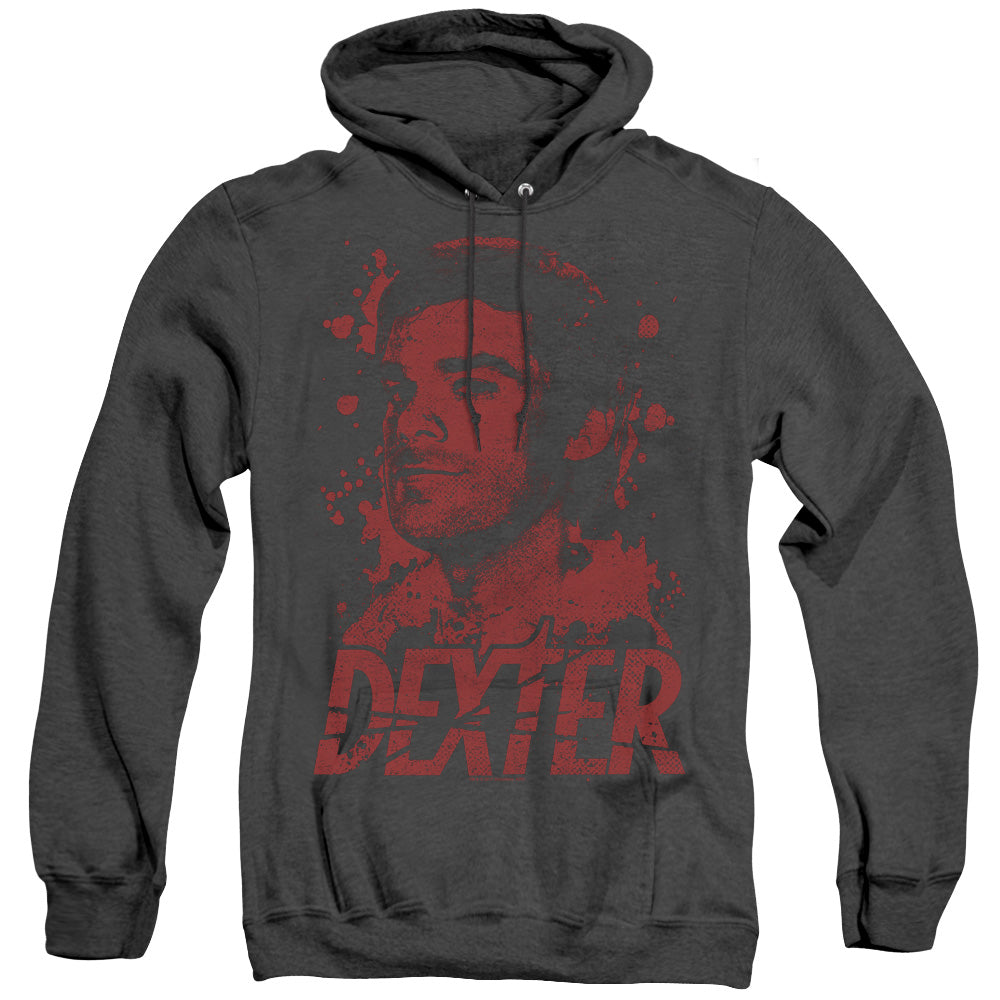 Dexter Born In Blood Heather Mens Hoodie Black Officially Licensed