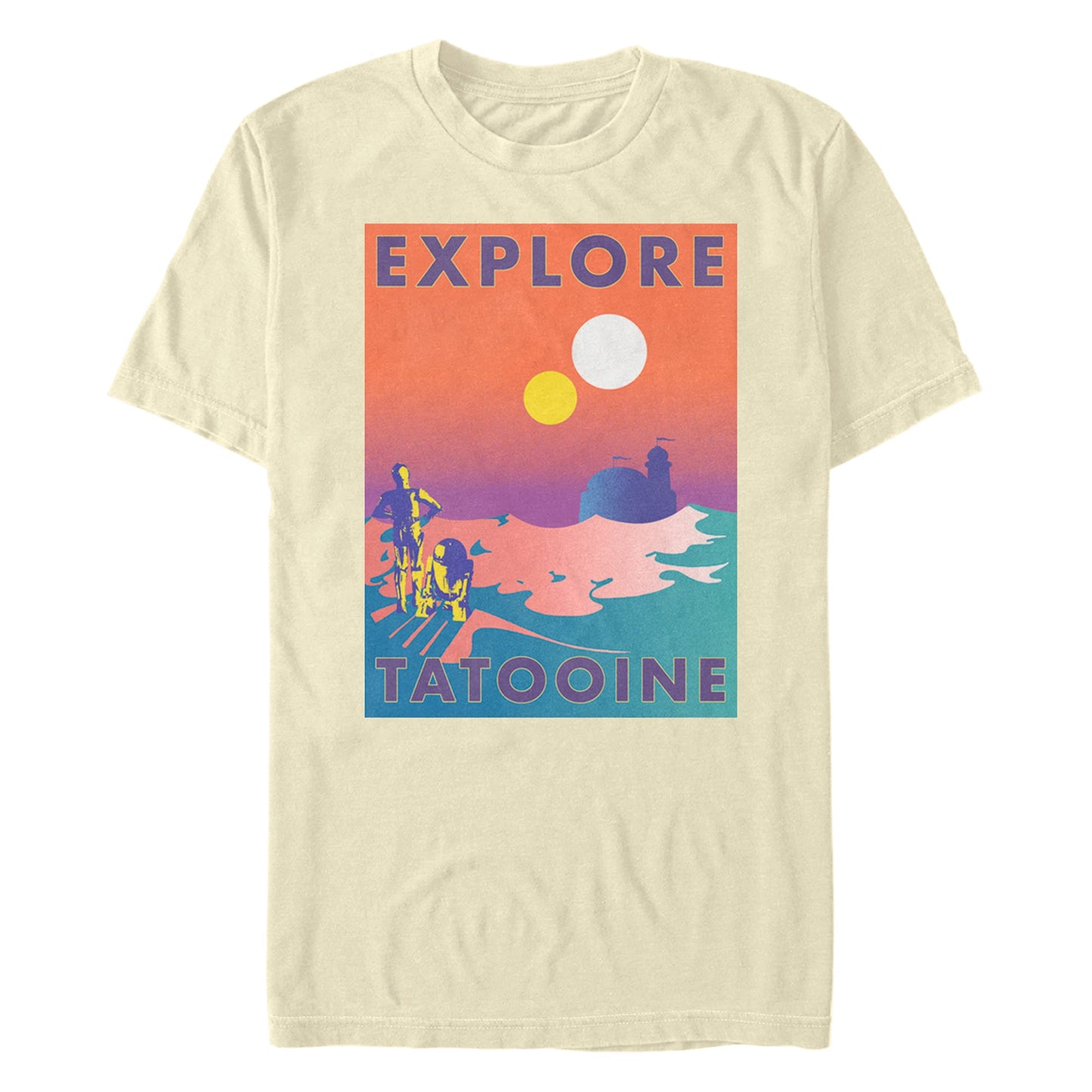 Star Wars Tattooine Traveller Mens T Shirt