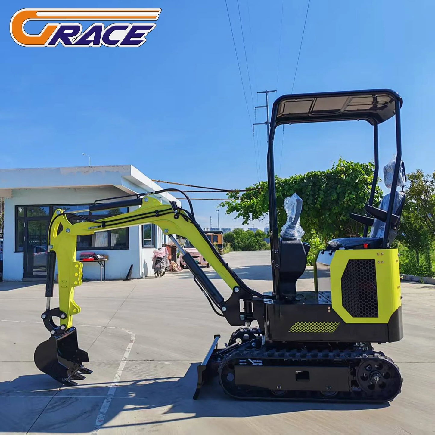Hot sale 1.8 Ton Mini Excavator Minibagger Kubota Engine Digger Excavator Mini Pelle Chinese Cheap Small Excavator Machine