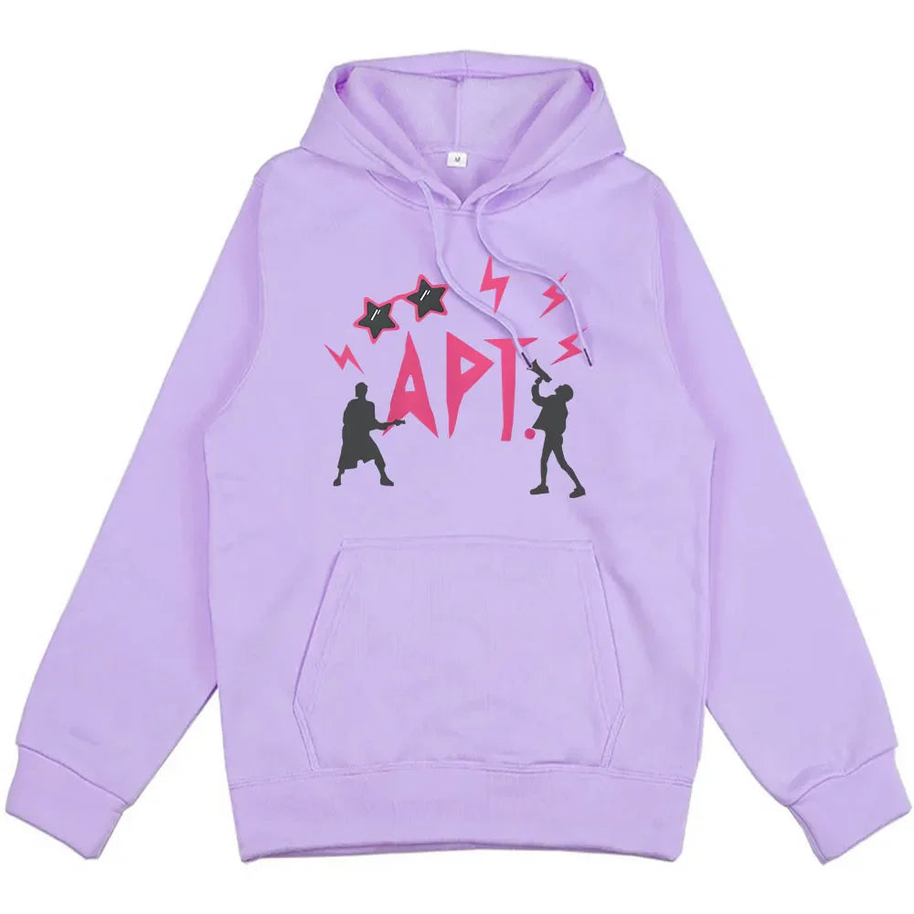 APT ROSE & Bruno Mars Hoodie – Unisex Streetwear Graphic Sweatshirt
