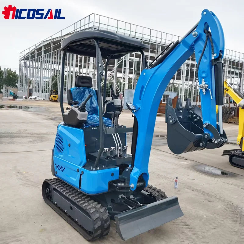 Mini Excavator Prices CE Euro Diesel Engine Bagger 1.8 ton 1.5 t 2 ton Multifunctional Mini Excavator