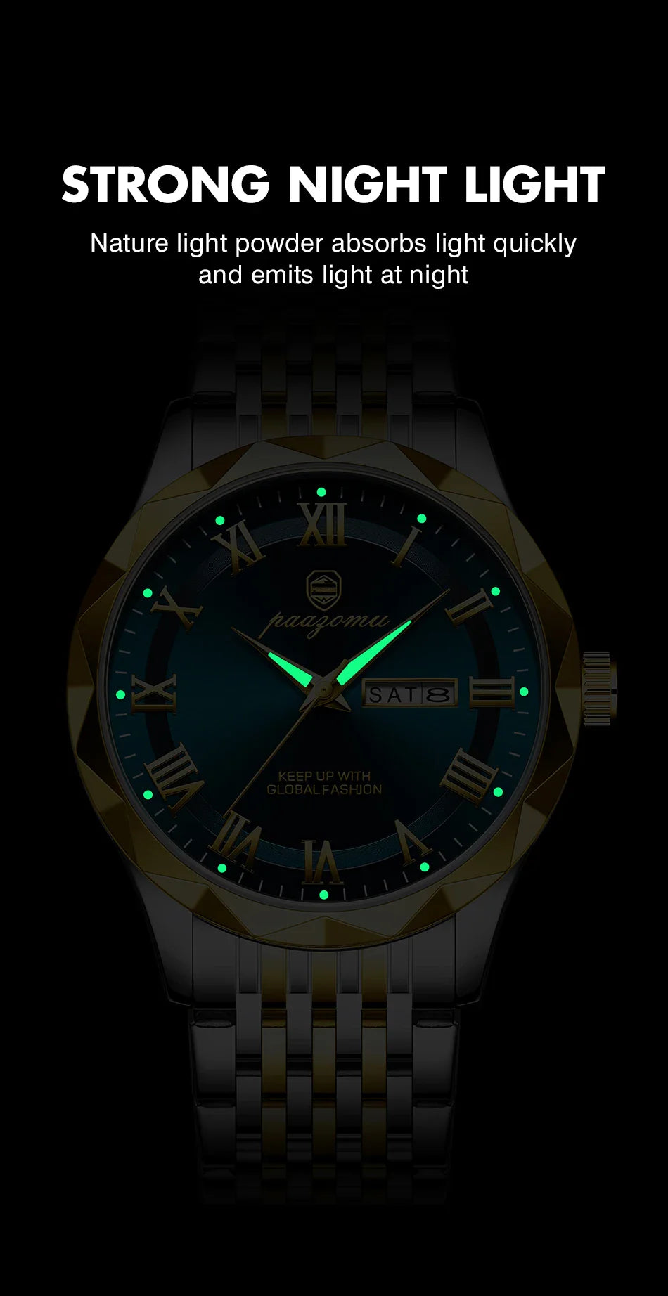 2025 New Modern Simple Creative Sport and Leisure Watch Creative Design Waterproof Quartz Movement Energy Watches Gift for Men
