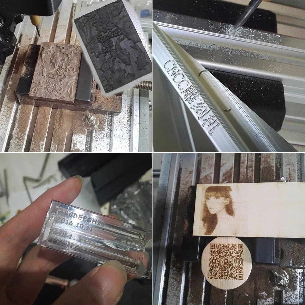 CNC Router 3018 Upgrade Mini CNC Milling Machine with GRBL 1.1 ER11 3 Axis Controller with Offline for Wood Engraving