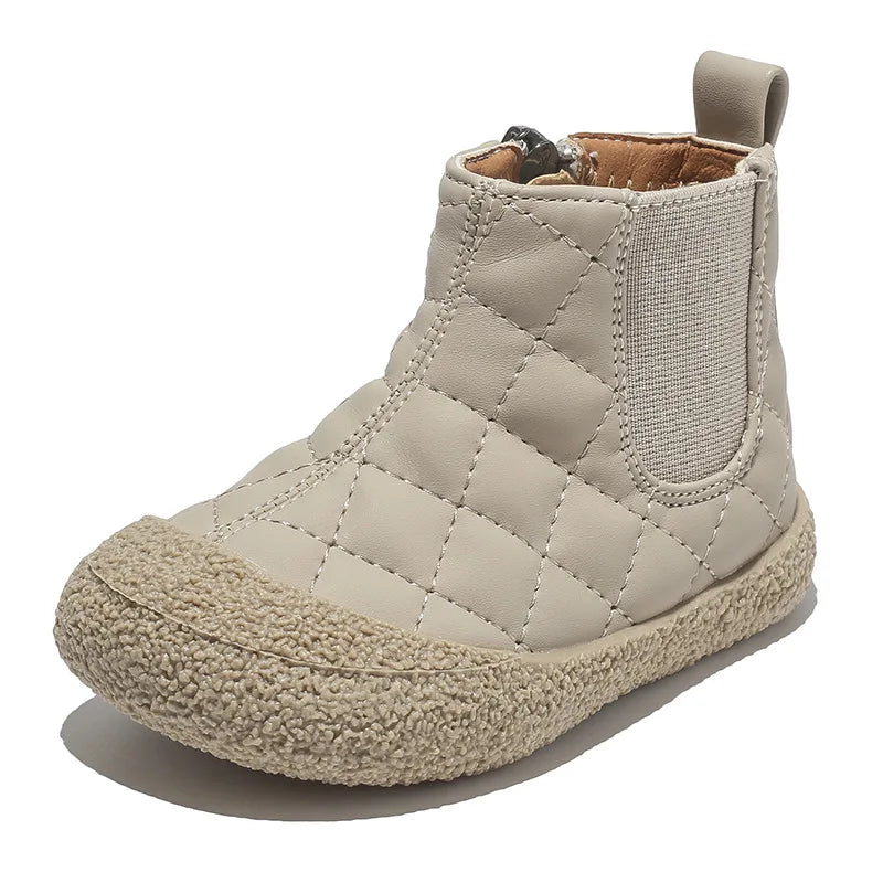 Winter Boots for Baby Boys Outdoor Girls Snow Boots Plush Children Cotton Shoes Non-slip Kids Casual Shoes Infant Toddler Shoes