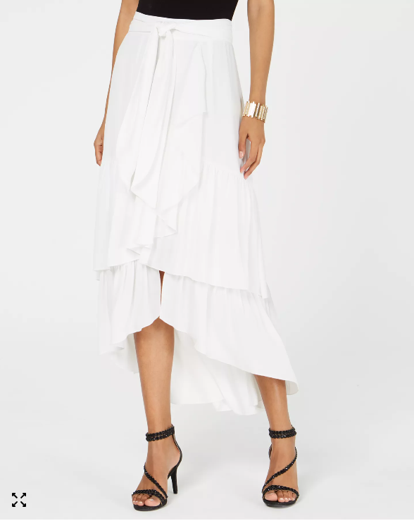 Thalia Sodi Tiered Ruffled Skirt, Large