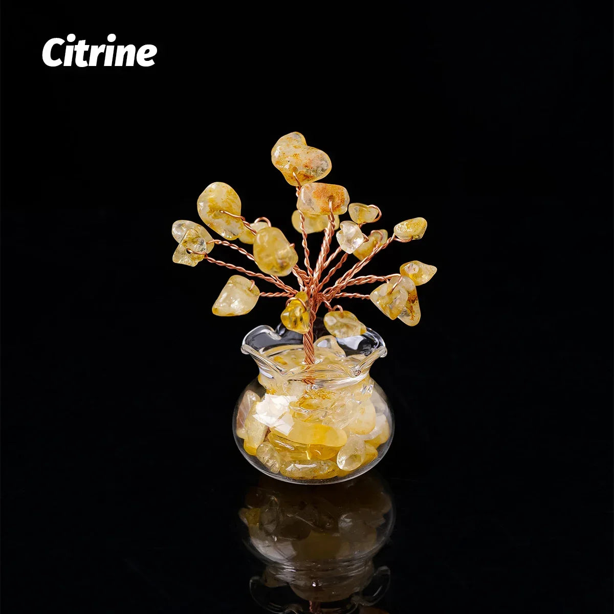 Crystal Healing Tree Tabletop Ornament