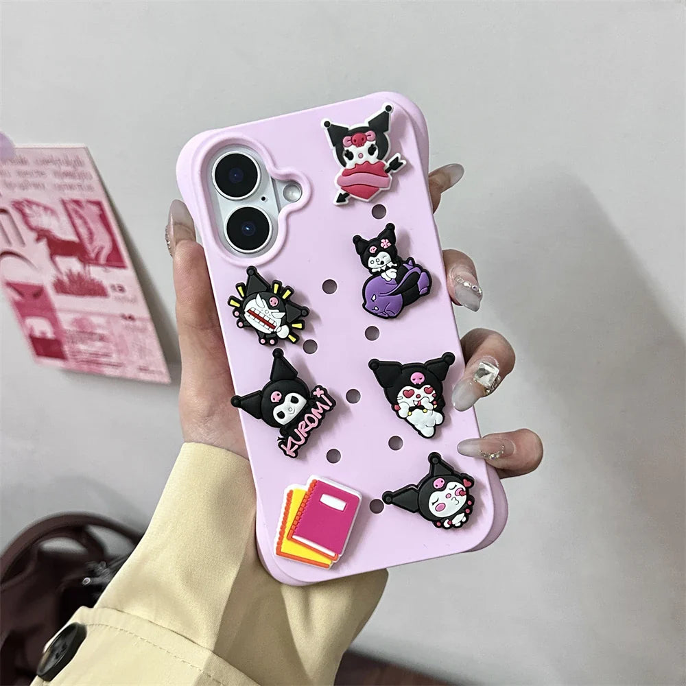 Crocs Funny Cartoon Girl Lovely Phone Case