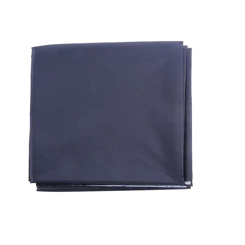 Removable 100% Light Blocking Darkest Window Cloth DIY Total Blackout Glass Privacy Darkening Window Tint Black Window Sticker