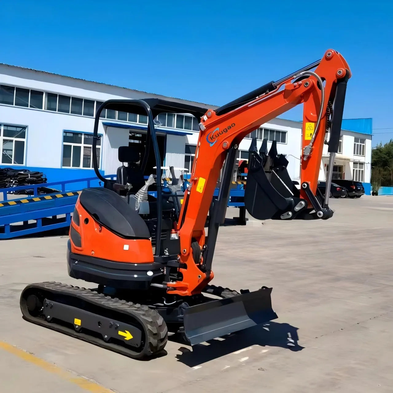 Mini Excavator 2 ton 2.5 ton Free Shipping CE Mini Bagger Mini Digger Kubota Engine Customized Crawler Farm Excavators Garden