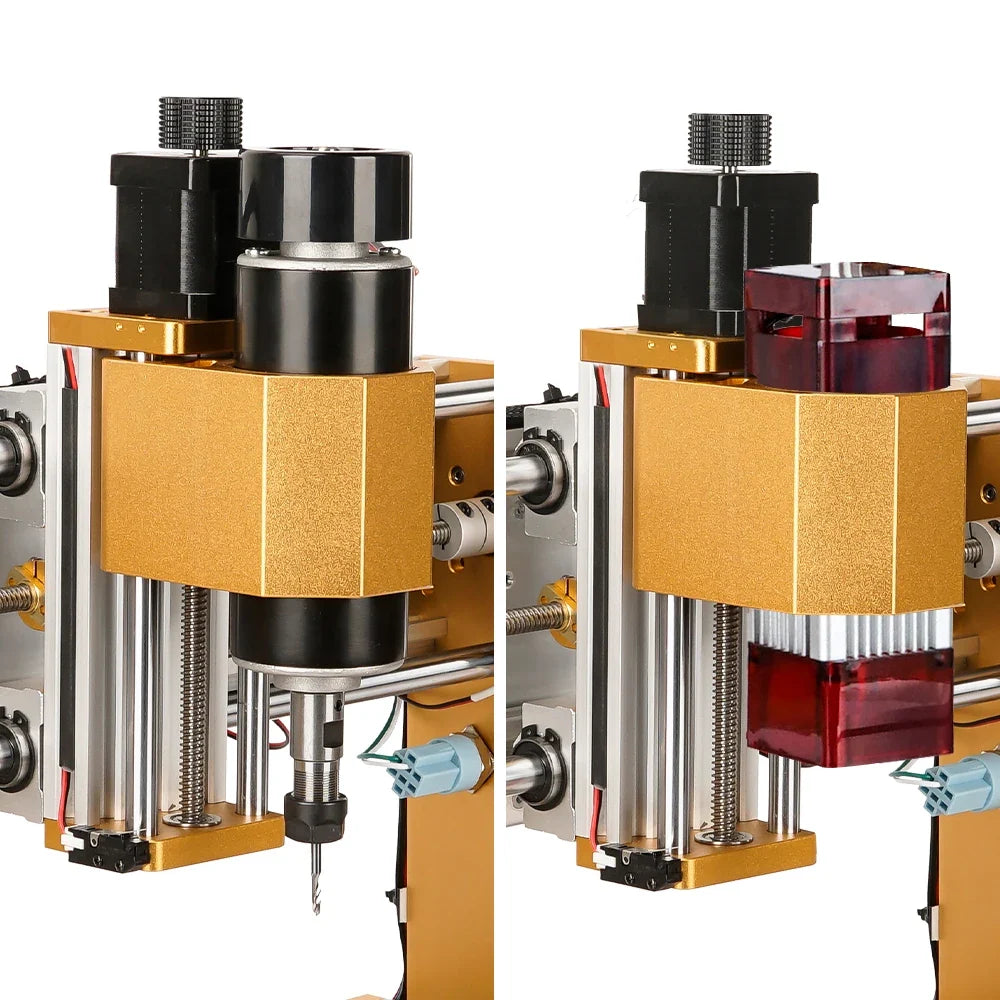 CNC Router Machine 3018Pro Max 500W, GRBL Offline ControlAll Aluminum Frame CNC Milling Machine for Wood Metal Carving Cutting