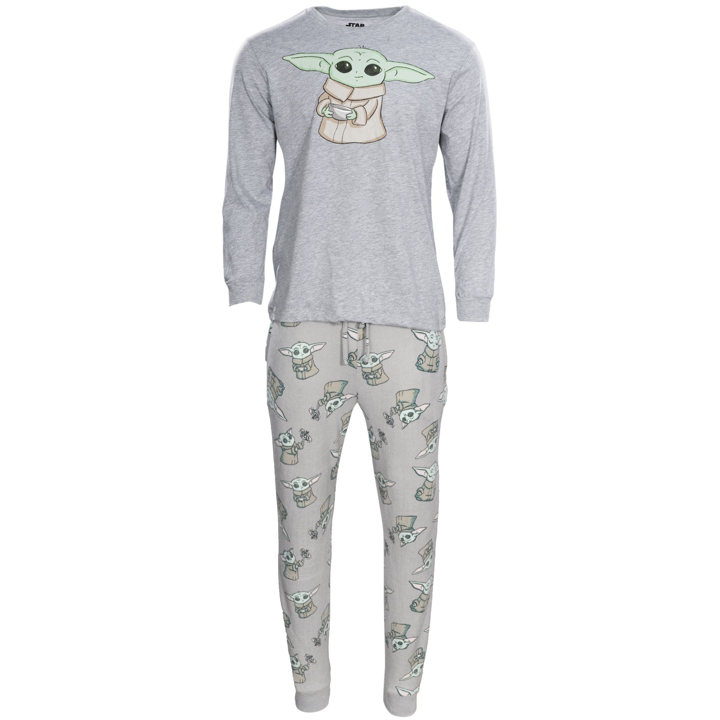 Star Wars Baby Yoda Adult Unisex Pajama Set