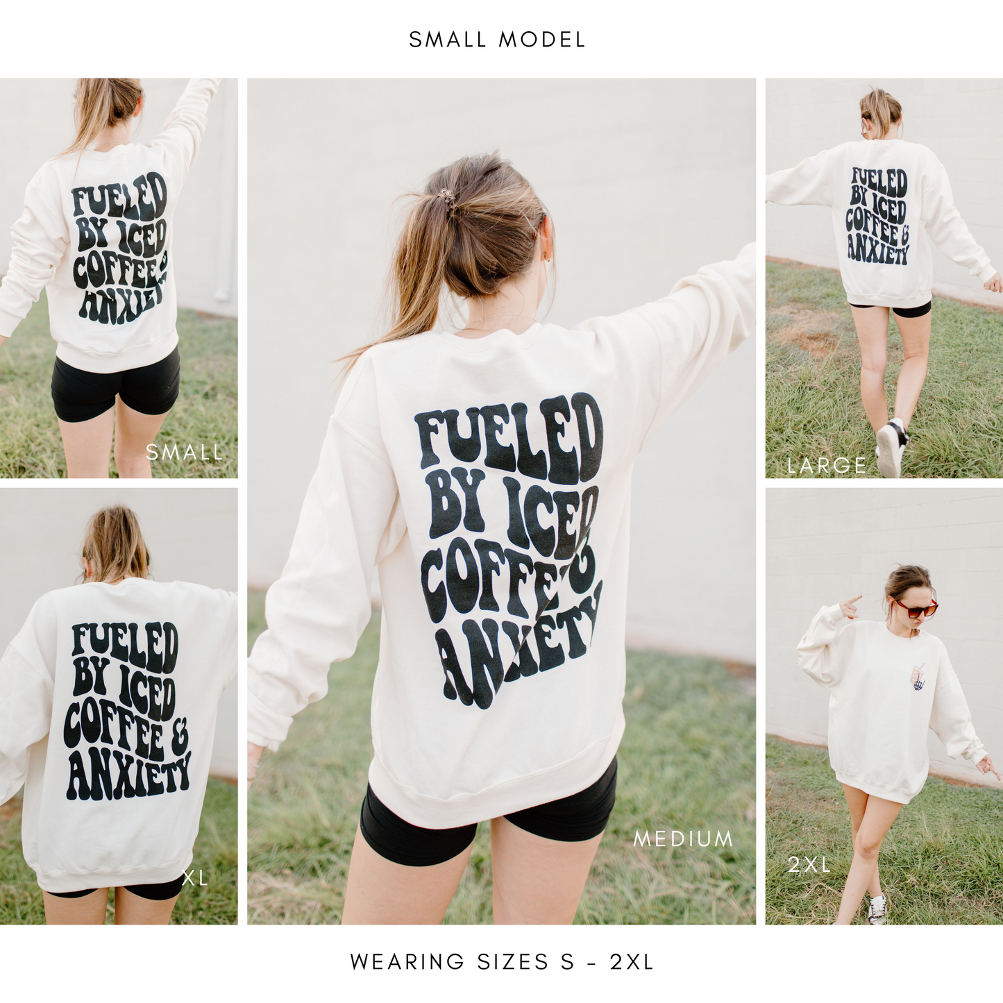 Vibin' with My Demons Graphic Sweatshirt