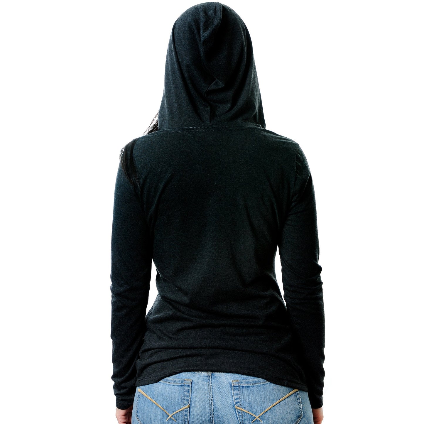 Rook & Conch & Industrial & Tragus & Helix & Daith Tapered Long Sleeve Hoodie