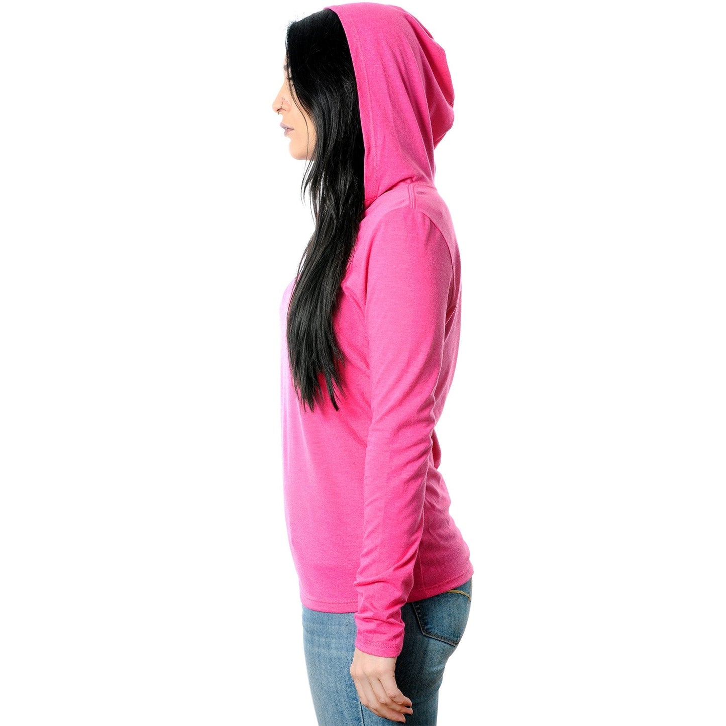 Rook & Conch & Industrial & Tragus & Helix & Daith Tapered Long Sleeve Hoodie