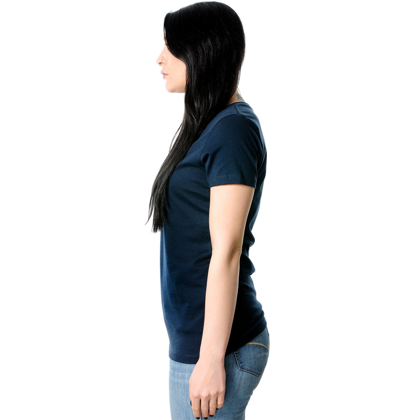 Sorry I'm Late, I Didn't Want To Come Tapered V-Neck Tee Shirt