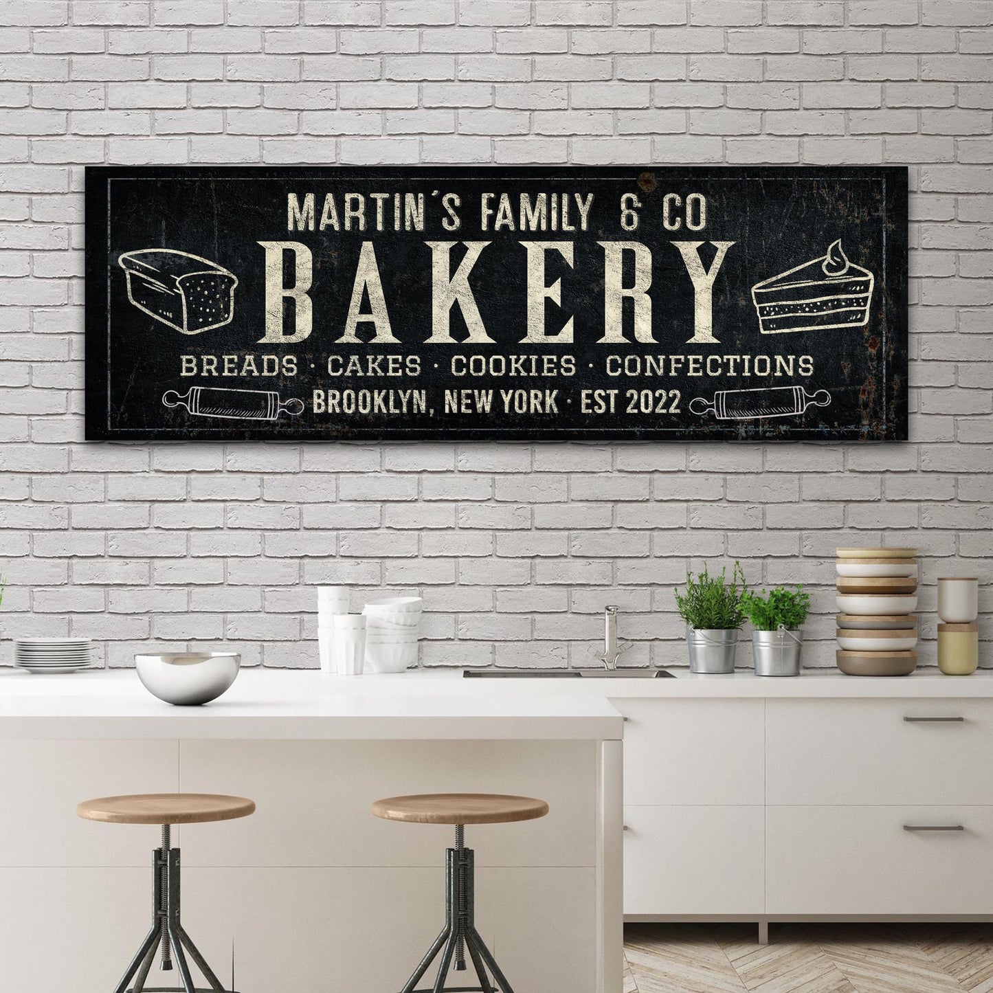 Breads, Cakes, Cookies, Confections Bakery Sign