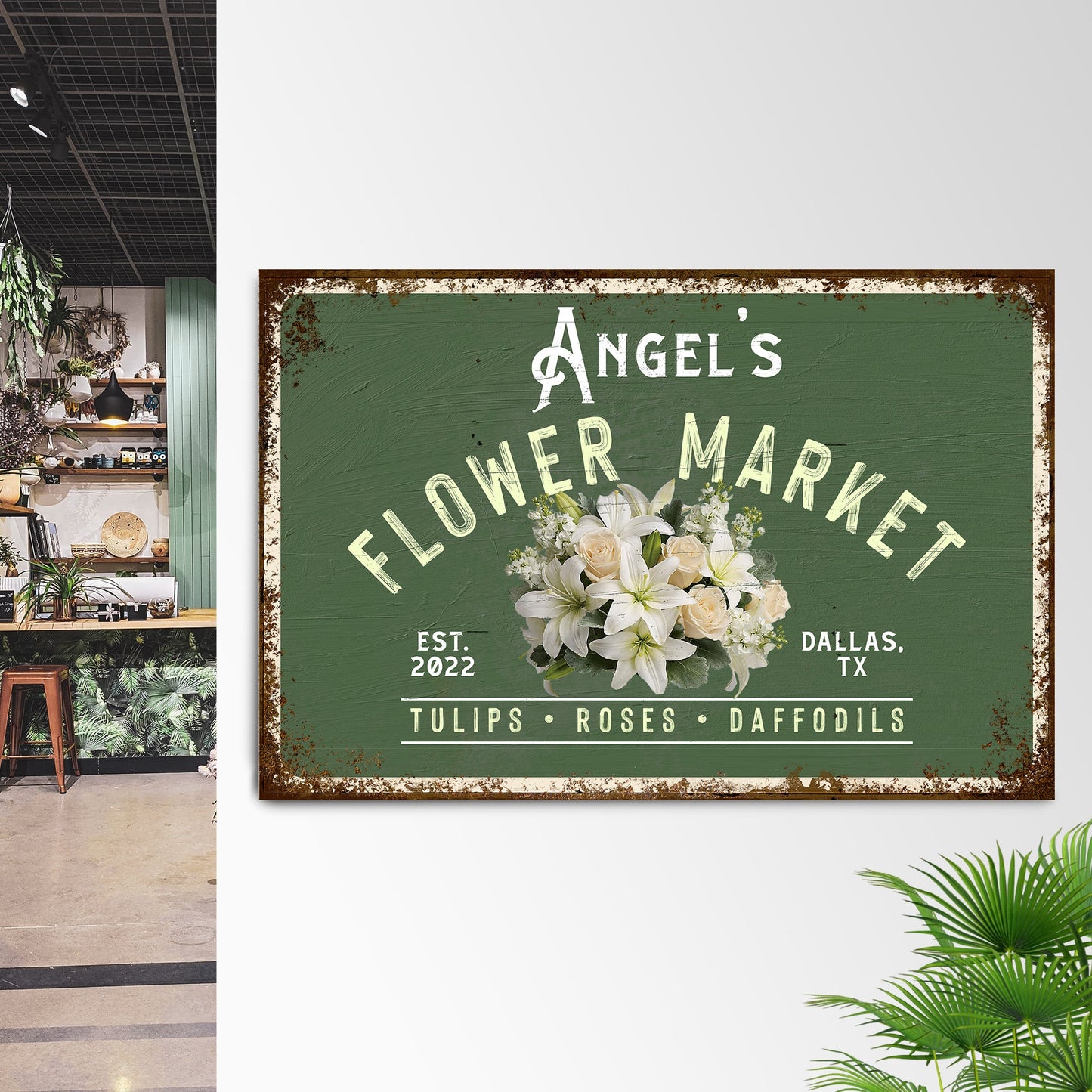 Flower Shop Sign II