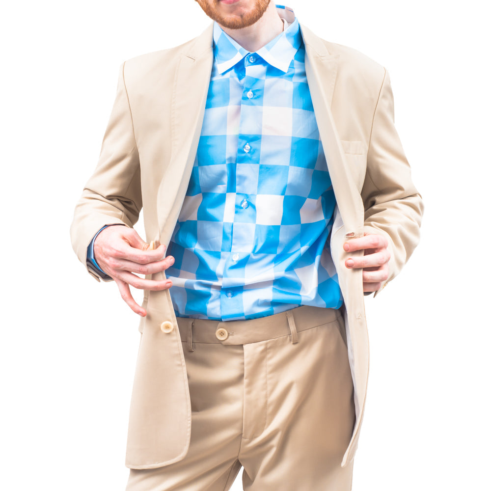 The Running Man Complete Deluxe Suit Jacket\Shirt\Pants Halloween Cosplay Costume