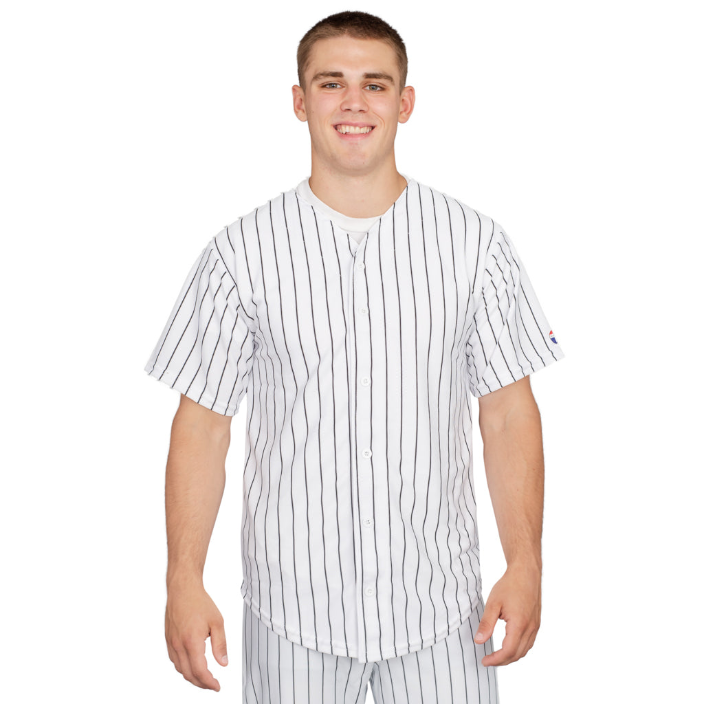 The Warriors Furies Pinstriped Baseball Jersey Unisex Halloween Cosplay Costume