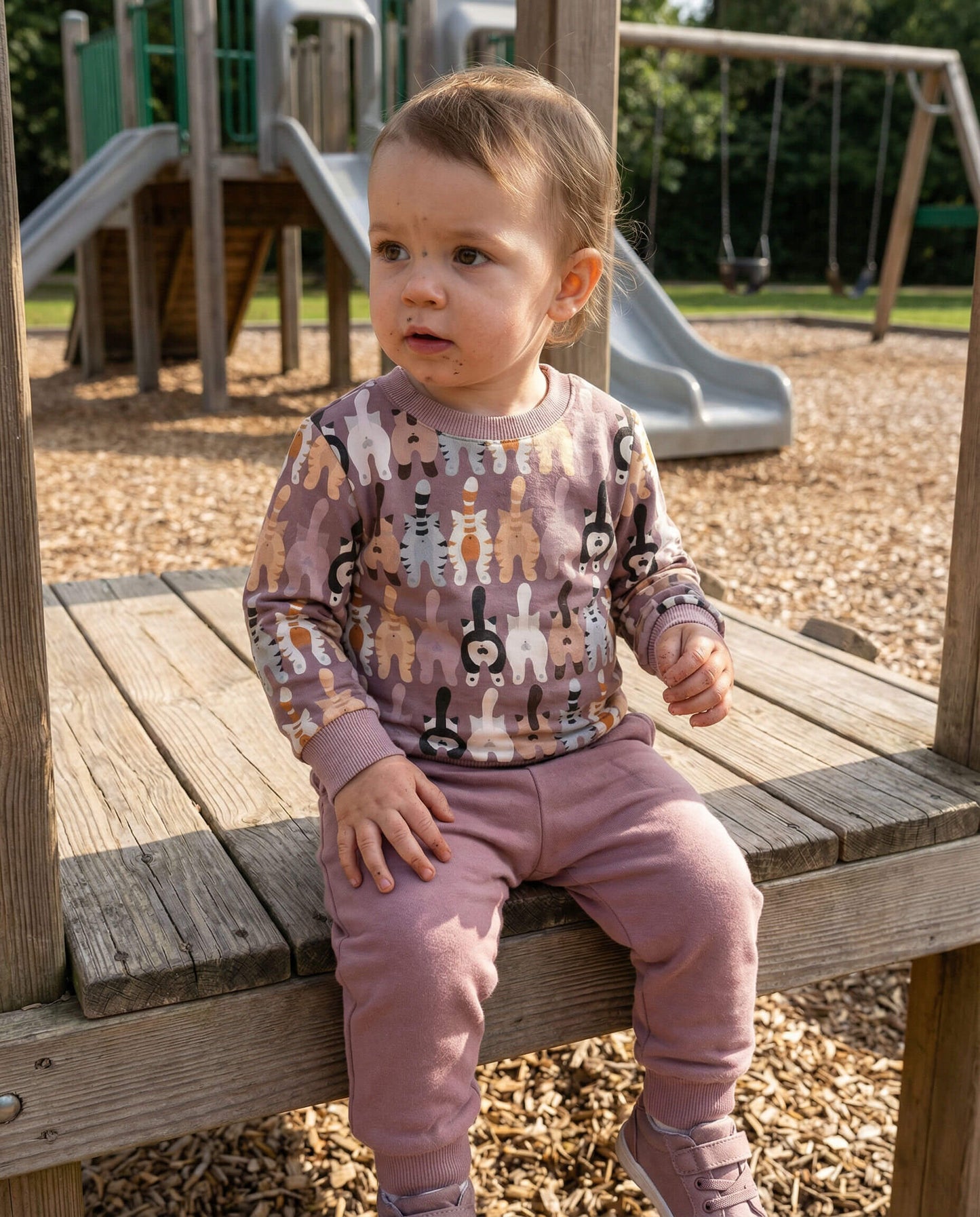 Cheeky Tails Crewneck Sweatshirt