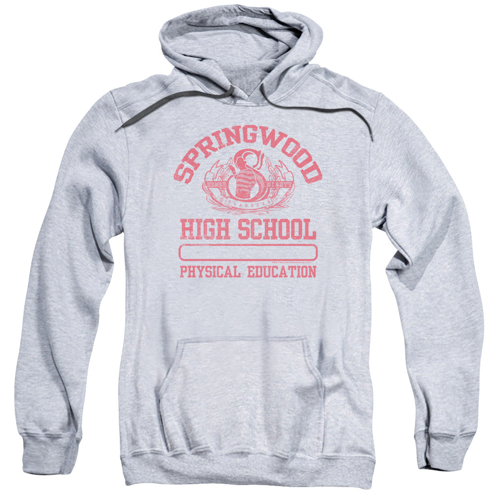 Nightmare On Elm Street Springwood High Mens Hoodie Athletic Heather Officially Licensed