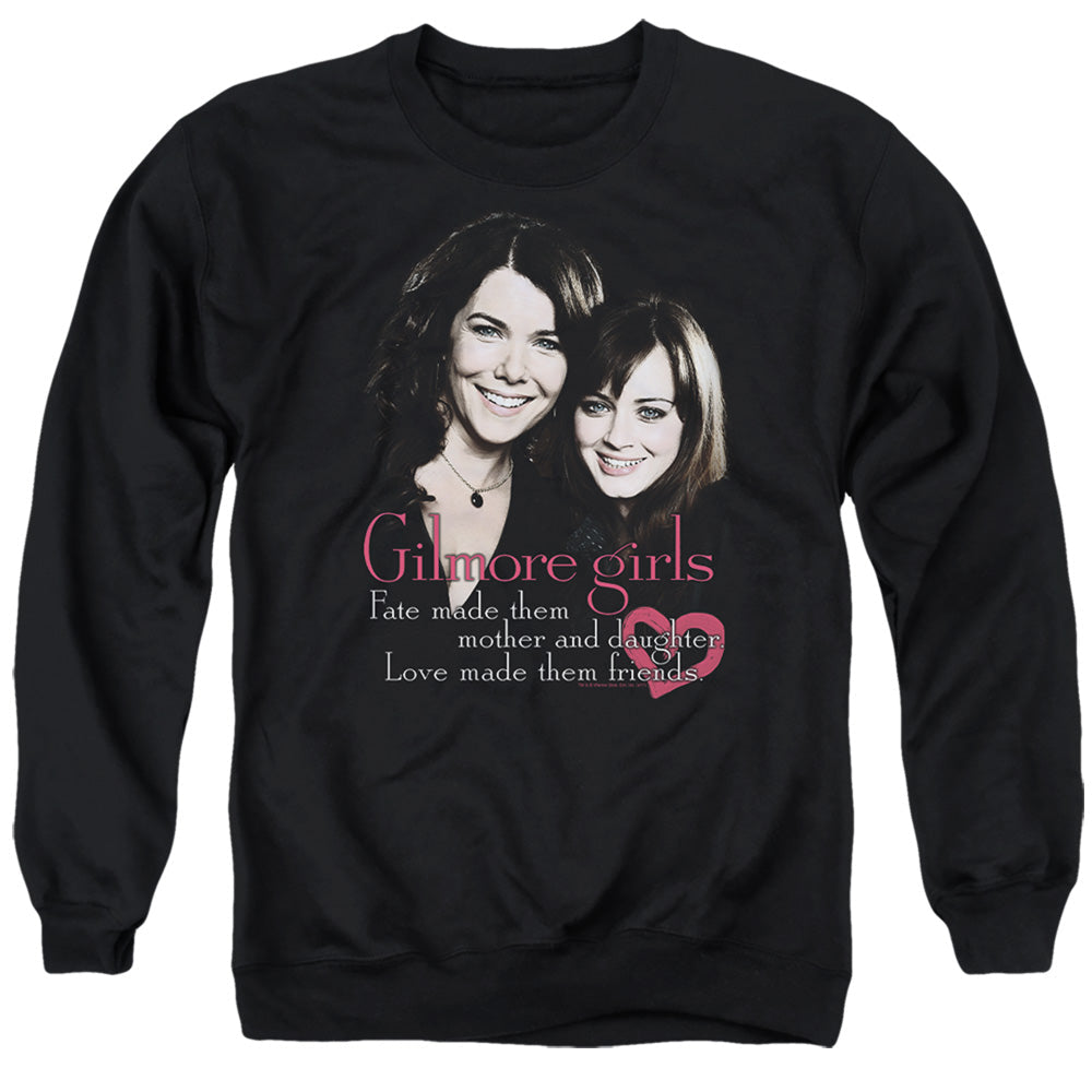 Gilmore Girls Title   Mens Crewneck Sweatshirt   Black   Lg