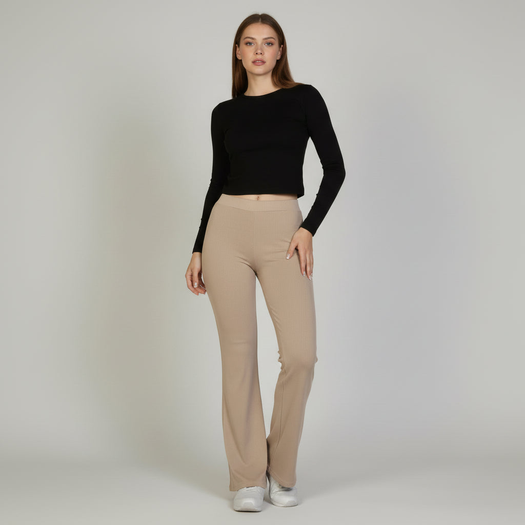 High Waisted Flare Pants
