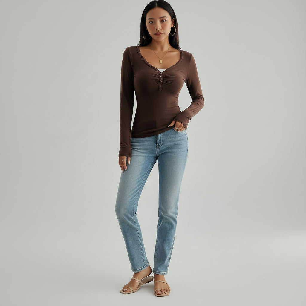 Classic Slim V-Neck