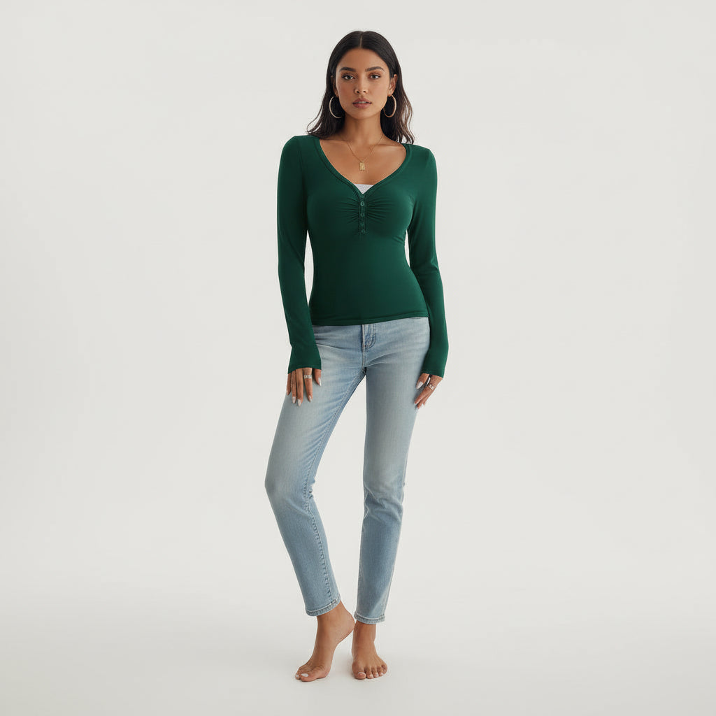 Classic Slim V-Neck