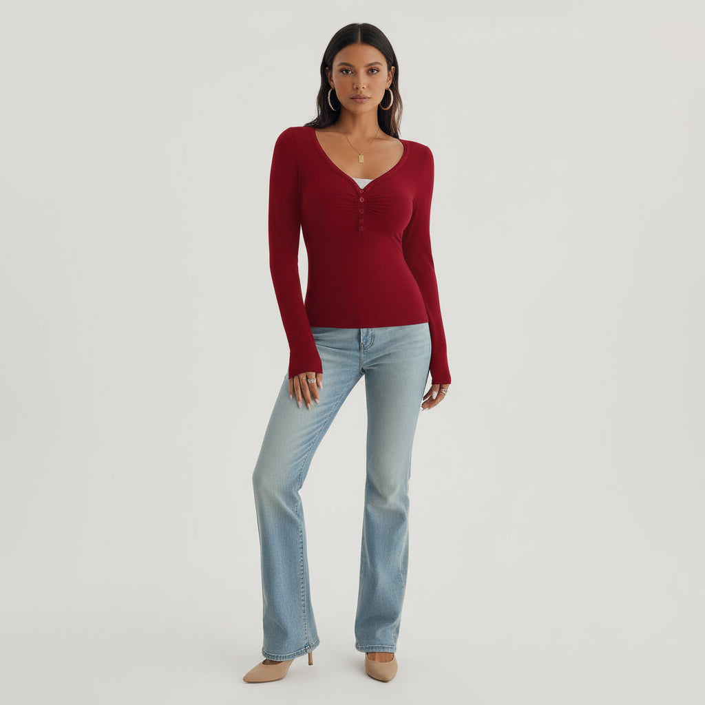 Classic Slim V-Neck