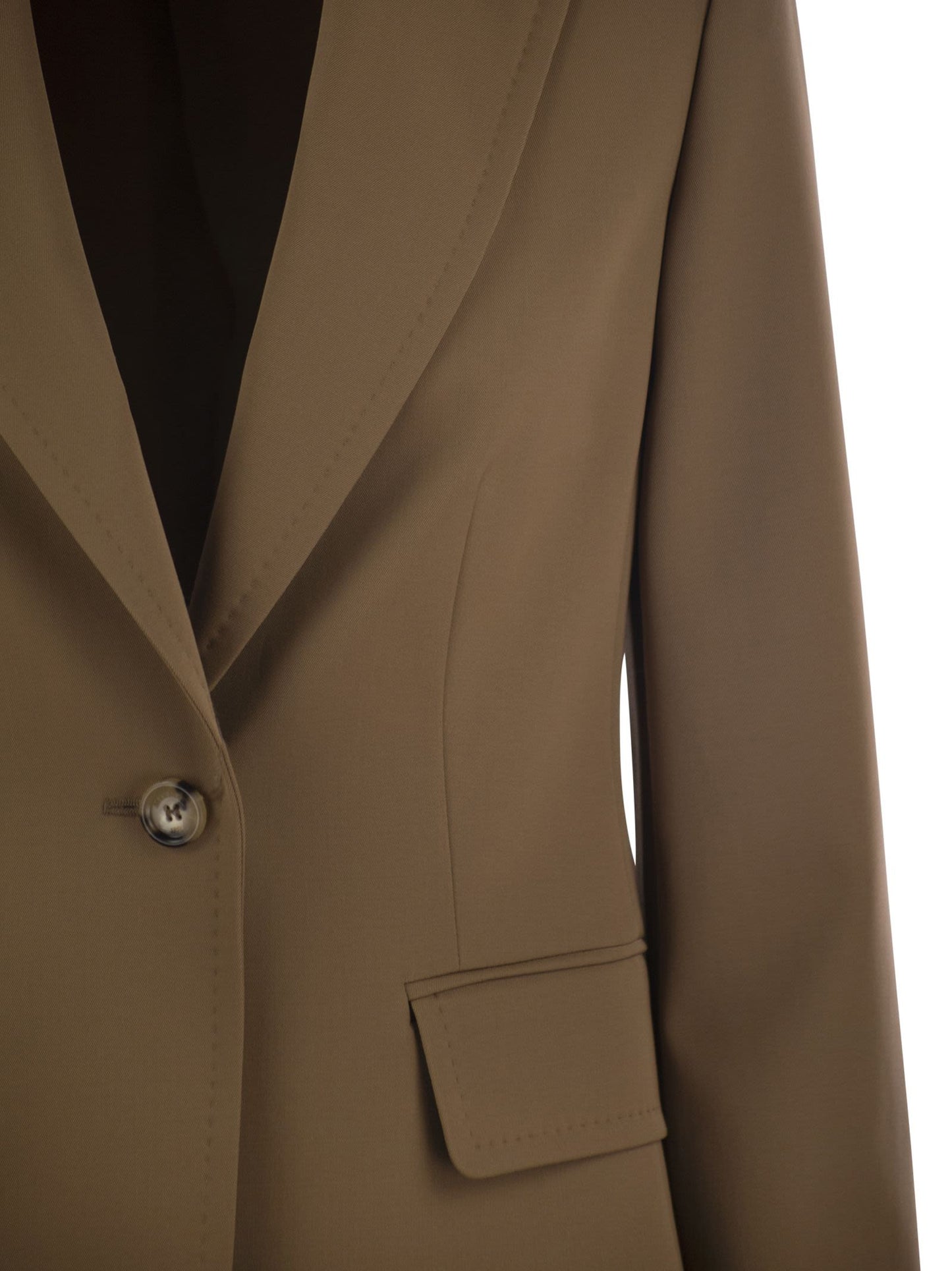 Max Mara Women Palchi - Wool Gabardine Blazer