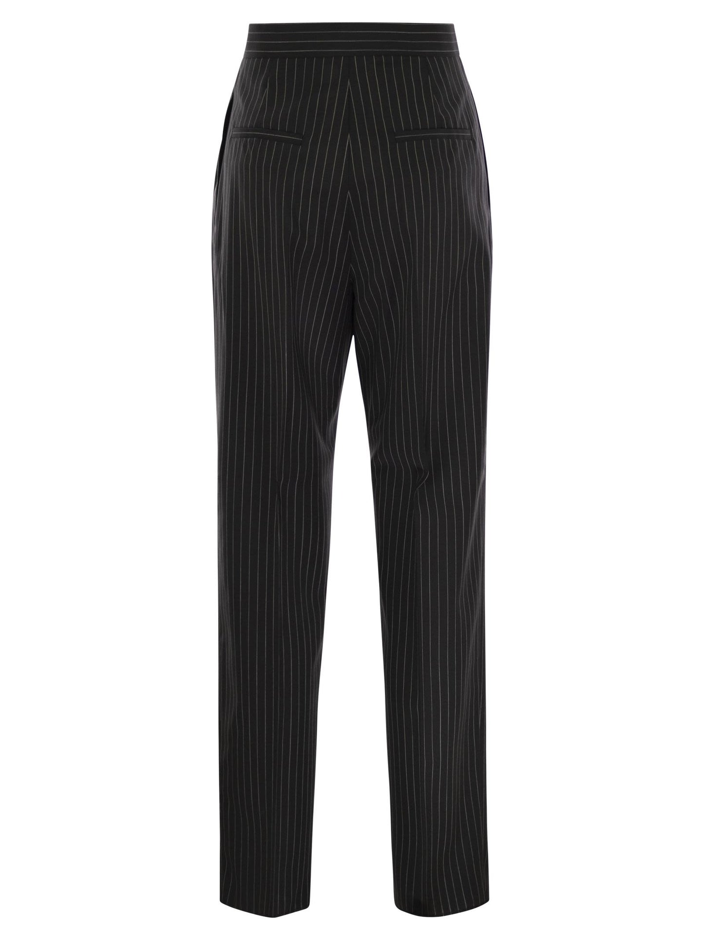 Max Mara Women Sesamo - Carrot Trousers In Wool Cloth