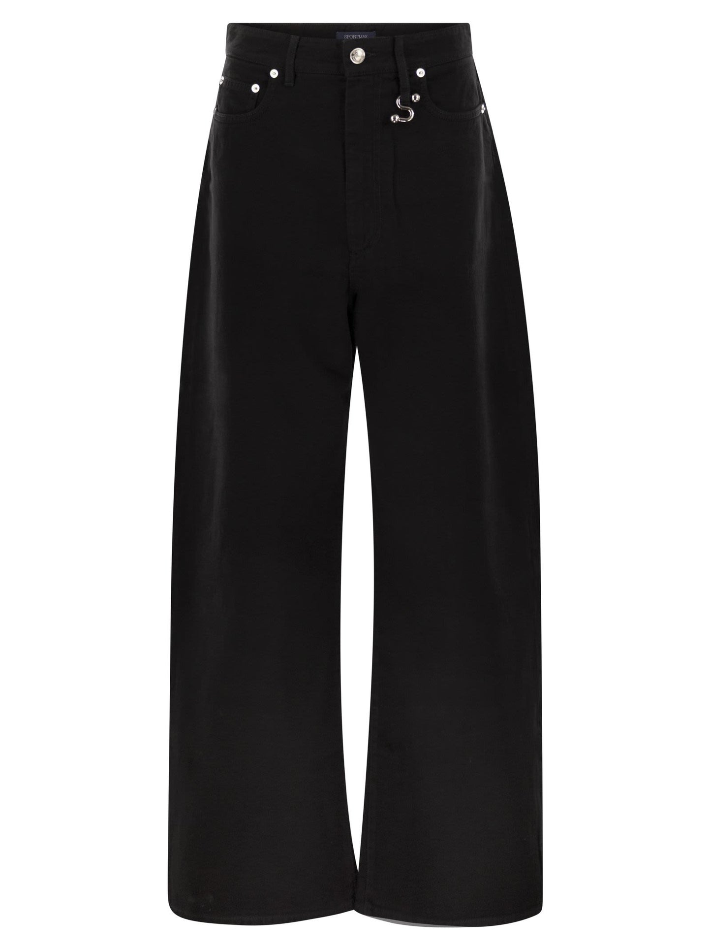Sportmax Women Siamese - Low-Waisted Oversize Trousers